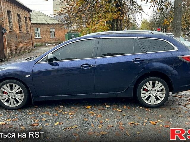 Синій Мазда 6, об'ємом двигуна 2 л та пробігом 245 тис. км за 7750 $, фото 1 на Automoto.ua