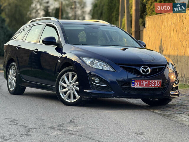 Синий Мазда 6, объемом двигателя 2.2 л и пробегом 163 тыс. км за 8500 $, фото 1 на Automoto.ua