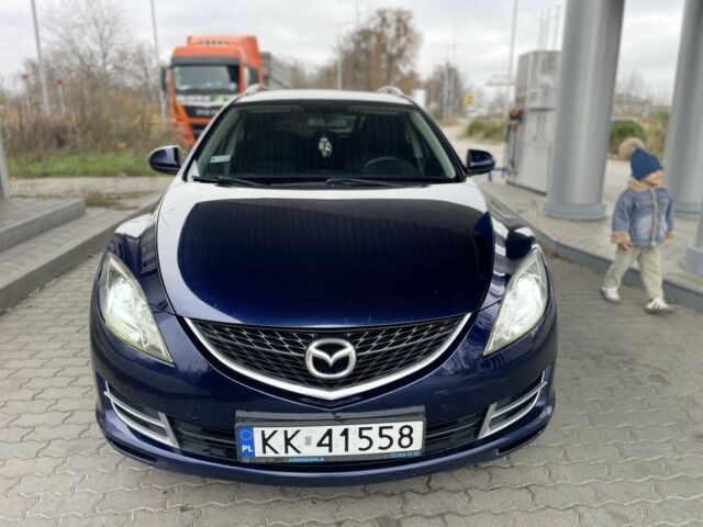 Синий Мазда 6, объемом двигателя 2 л и пробегом 340 тыс. км за 3450 $, фото 1 на Automoto.ua