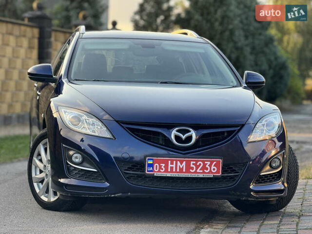 Синий Мазда 6, объемом двигателя 2.2 л и пробегом 163 тыс. км за 8500 $, фото 11 на Automoto.ua