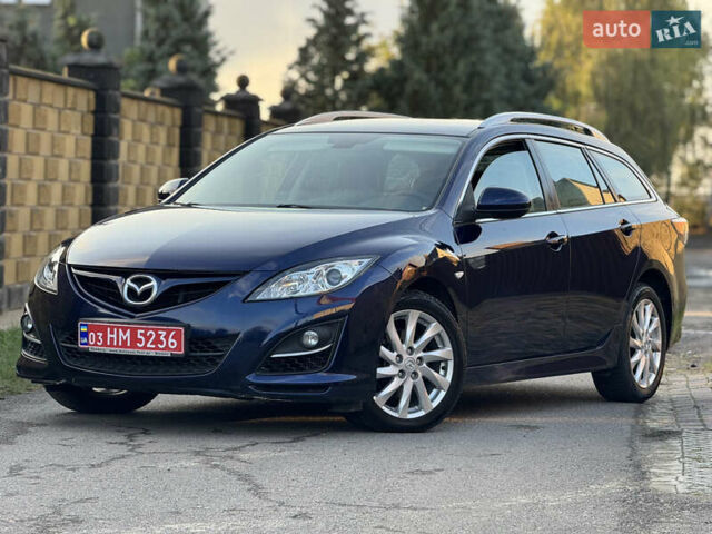 Синий Мазда 6, объемом двигателя 2.2 л и пробегом 163 тыс. км за 8500 $, фото 12 на Automoto.ua