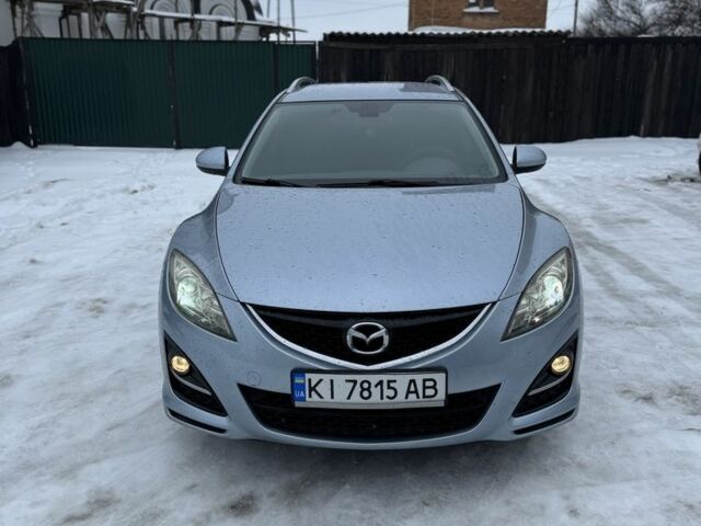Синий Мазда 6, объемом двигателя 2 л и пробегом 256 тыс. км за 8500 $, фото 2 на Automoto.ua