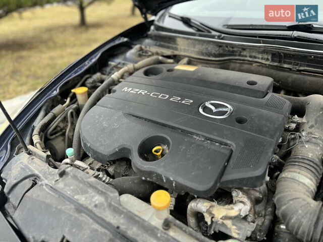 Синій Мазда 6, об'ємом двигуна 2.2 л та пробігом 271 тис. км за 5800 $, фото 34 на Automoto.ua