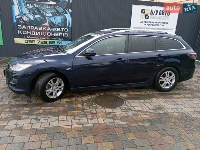 Синий Мазда 6, объемом двигателя 2.2 л и пробегом 223 тыс. км за 7800 $, фото 1 на Automoto.ua