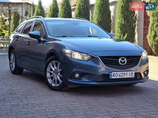 Синий Мазда 6, объемом двигателя 2.2 л и пробегом 184 тыс. км за 10999 $, фото 1 на Automoto.ua