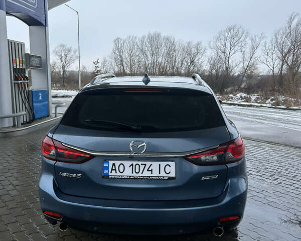 Синій Мазда 6, об'ємом двигуна 2.19 л та пробігом 226 тис. км за 11000 $, фото 3 на Automoto.ua