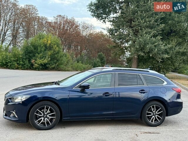 Синій Мазда 6, об'ємом двигуна 2.19 л та пробігом 265 тис. км за 8500 $, фото 2 на Automoto.ua