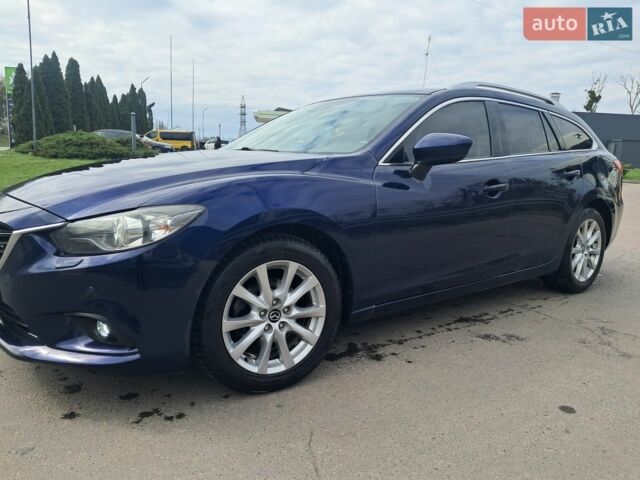 Синий Мазда 6, объемом двигателя 2.18 л и пробегом 240 тыс. км за 9650 $, фото 1 на Automoto.ua