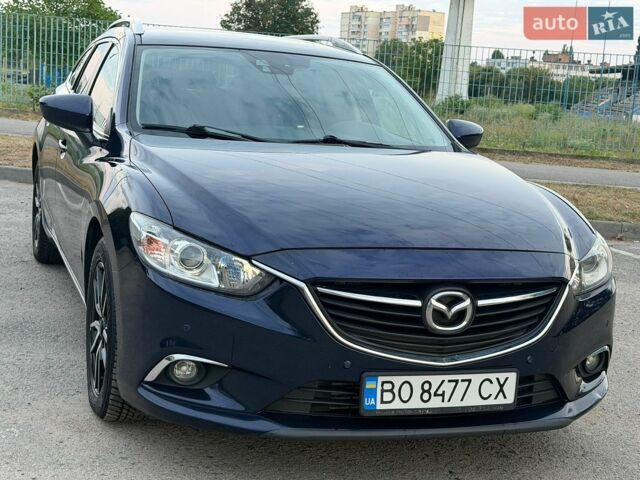 Синій Мазда 6, об'ємом двигуна 2.19 л та пробігом 265 тис. км за 8500 $, фото 13 на Automoto.ua