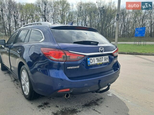 Синий Мазда 6, объемом двигателя 2.18 л и пробегом 240 тыс. км за 9650 $, фото 4 на Automoto.ua