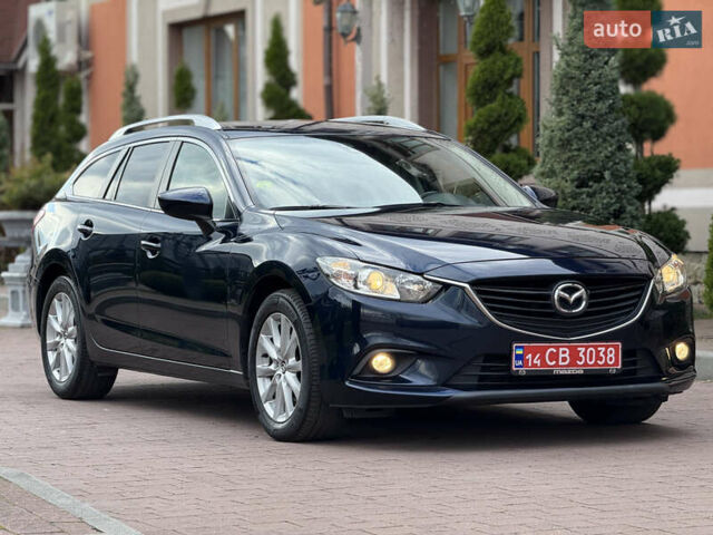Синий Мазда 6, объемом двигателя 2.18 л и пробегом 213 тыс. км за 9900 $, фото 3 на Automoto.ua