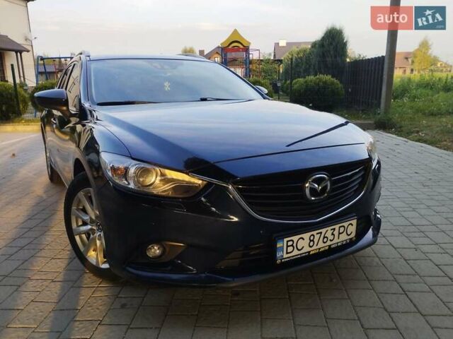 Синий Мазда 6, объемом двигателя 2.19 л и пробегом 209 тыс. км за 10900 $, фото 4 на Automoto.ua