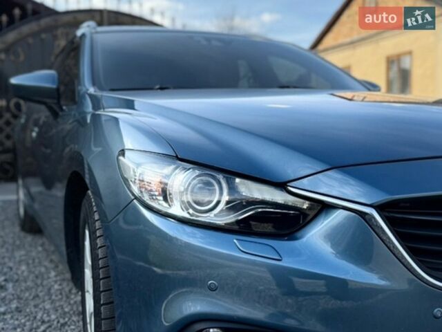 Синий Мазда 6, объемом двигателя 2.2 л и пробегом 209 тыс. км за 11500 $, фото 2 на Automoto.ua