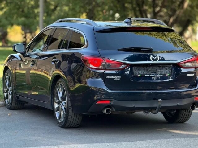 Синий Мазда 6, объемом двигателя 2.2 л и пробегом 141 тыс. км за 13305 $, фото 1 на Automoto.ua