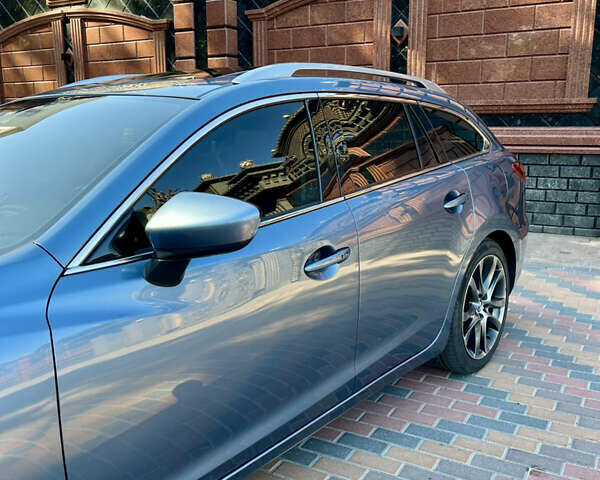 Синий Мазда 6, объемом двигателя 2.19 л и пробегом 160 тыс. км за 14550 $, фото 14 на Automoto.ua