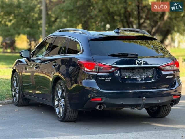 Синий Мазда 6, объемом двигателя 2.2 л и пробегом 141 тыс. км за 13300 $, фото 6 на Automoto.ua