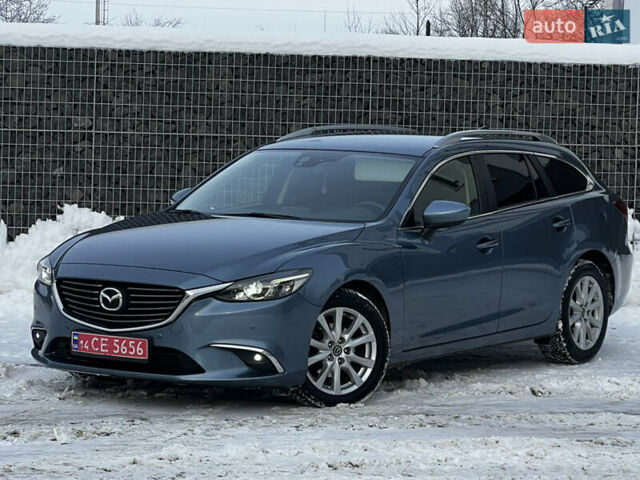 Синій Мазда 6, об'ємом двигуна 2.2 л та пробігом 236 тис. км за 11799 $, фото 1 на Automoto.ua