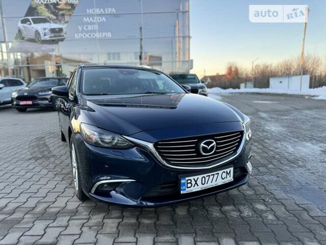 Синий Мазда 6, объемом двигателя 2 л и пробегом 95 тыс. км за 17999 $, фото 3 на Automoto.ua