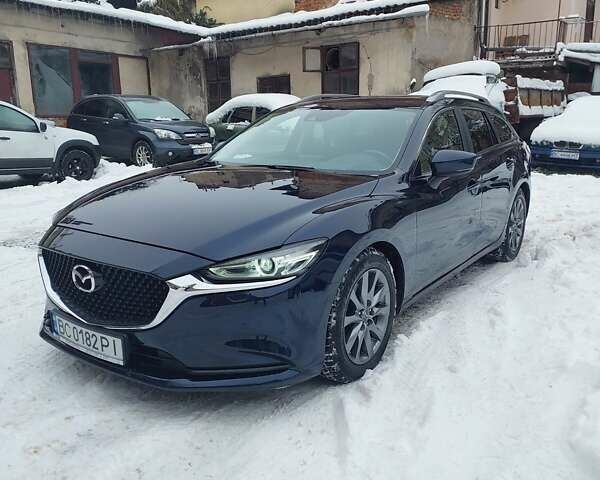 Синий Мазда 6, объемом двигателя 2 л и пробегом 154 тыс. км за 15500 $, фото 4 на Automoto.ua