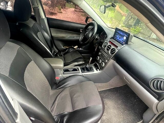 Синий Мазда 6, объемом двигателя 2 л и пробегом 311 тыс. км за 3500 $, фото 2 на Automoto.ua