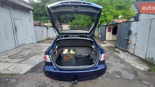 Синий Мазда 6, объемом двигателя 1.8 л и пробегом 250 тыс. км за 4500 $, фото 6 на Automoto.ua