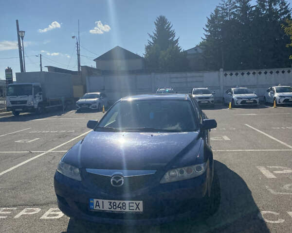 Синій Мазда 6, об'ємом двигуна 2 л та пробігом 278 тис. км за 5000 $, фото 1 на Automoto.ua