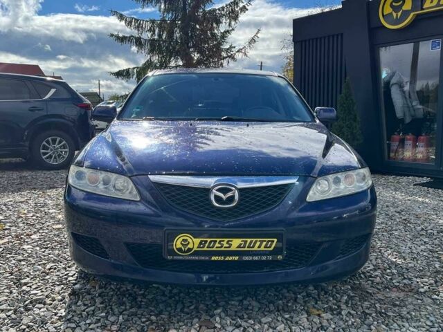 Синий Мазда 6, объемом двигателя 1.8 л и пробегом 199 тыс. км за 4400 $, фото 2 на Automoto.ua