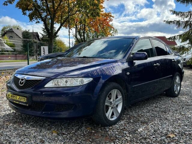 Синий Мазда 6, объемом двигателя 1.8 л и пробегом 199 тыс. км за 4400 $, фото 3 на Automoto.ua