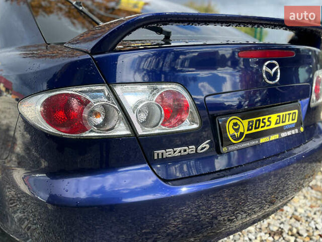 Синий Мазда 6, объемом двигателя 1.8 л и пробегом 199 тыс. км за 4400 $, фото 6 на Automoto.ua
