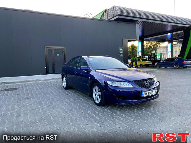 Синий Мазда 6, объемом двигателя 2 л и пробегом 223 тыс. км за 2150 $, фото 2 на Automoto.ua