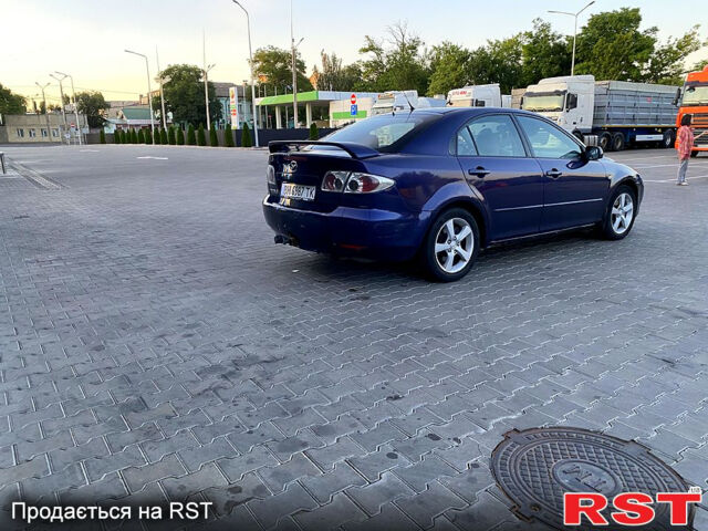 Синий Мазда 6, объемом двигателя 2 л и пробегом 223 тыс. км за 2150 $, фото 5 на Automoto.ua