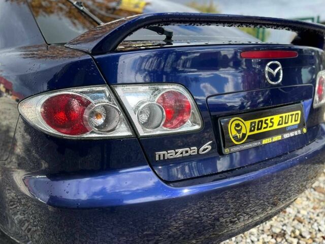 Синий Мазда 6, объемом двигателя 1.8 л и пробегом 199 тыс. км за 4400 $, фото 6 на Automoto.ua