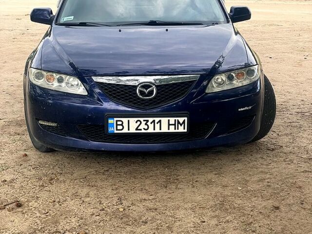 Синий Мазда 6, объемом двигателя 2 л и пробегом 311 тыс. км за 3500 $, фото 3 на Automoto.ua