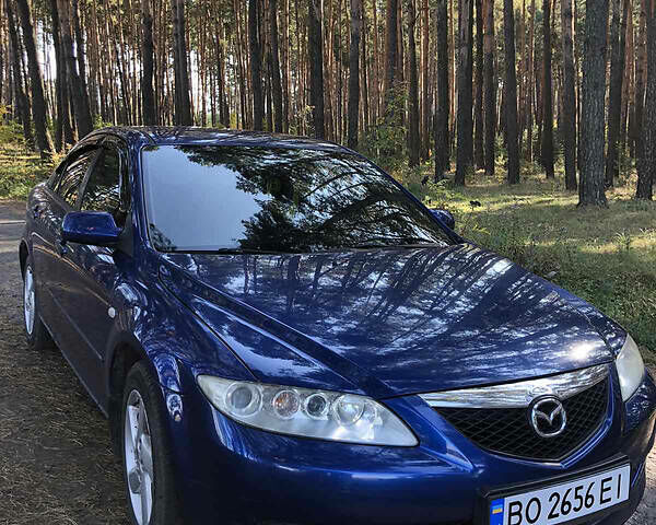 Синій Мазда 6, об'ємом двигуна 2 л та пробігом 241 тис. км за 3999 $, фото 1 на Automoto.ua