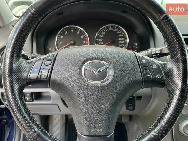 Синий Мазда 6, объемом двигателя 1.8 л и пробегом 199 тыс. км за 4400 $, фото 12 на Automoto.ua