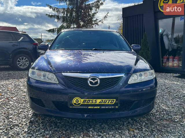 Синий Мазда 6, объемом двигателя 1.8 л и пробегом 199 тыс. км за 4400 $, фото 2 на Automoto.ua