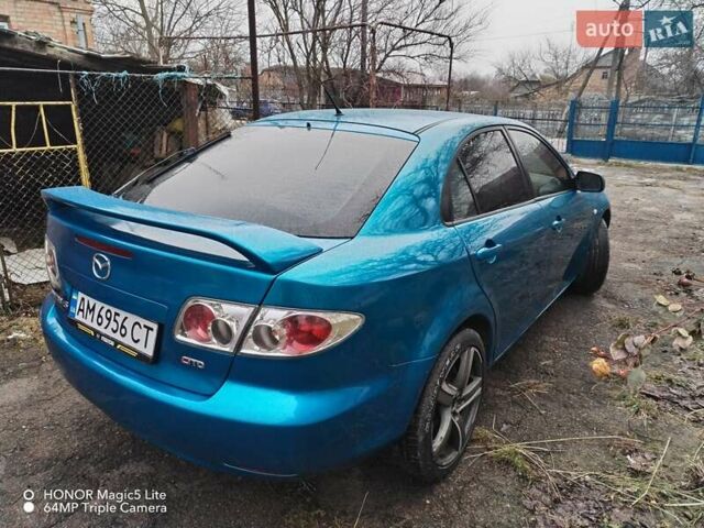 Синий Мазда 6, объемом двигателя 2 л и пробегом 340 тыс. км за 3700 $, фото 18 на Automoto.ua