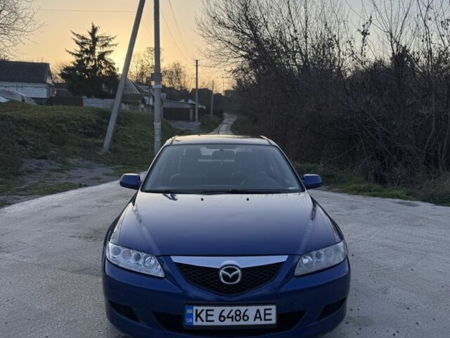 Синий Мазда 6, объемом двигателя 2 л и пробегом 250 тыс. км за 3200 $, фото 1 на Automoto.ua