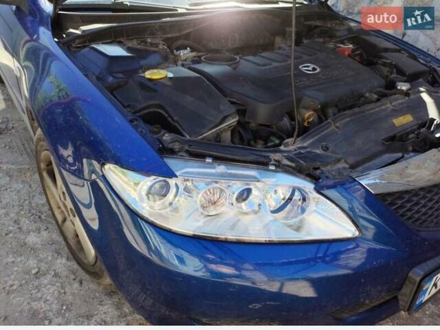 Синий Мазда 6, объемом двигателя 2 л и пробегом 257 тыс. км за 3300 $, фото 3 на Automoto.ua