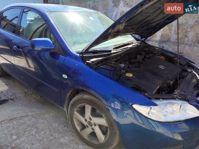 Синий Мазда 6, объемом двигателя 2 л и пробегом 257 тыс. км за 3300 $, фото 6 на Automoto.ua