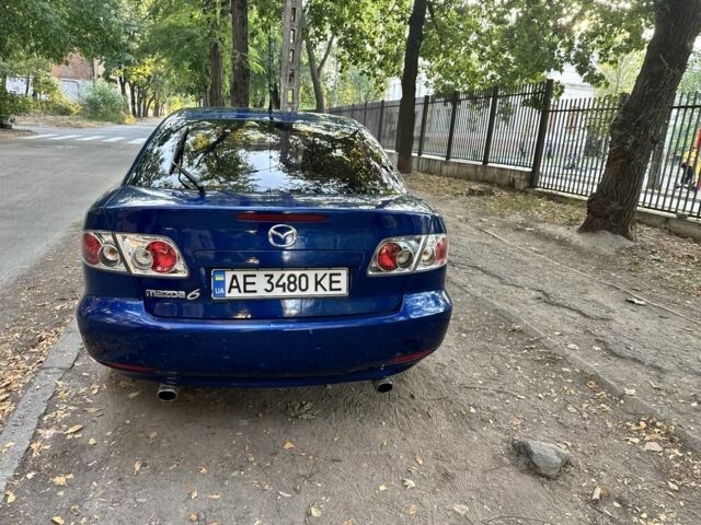 Синий Мазда 6, объемом двигателя 2.3 л и пробегом 262 тыс. км за 4800 $, фото 2 на Automoto.ua