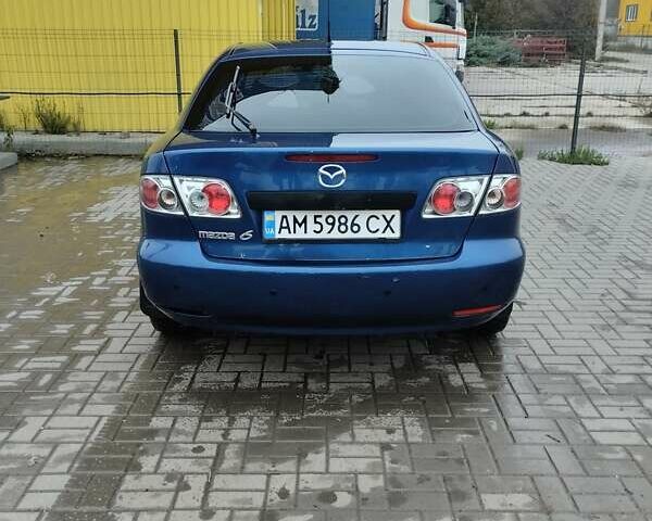 Синій Мазда 6, об'ємом двигуна 2 л та пробігом 280 тис. км за 3500 $, фото 1 на Automoto.ua