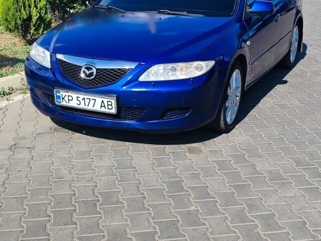 Синий Мазда 6, объемом двигателя 2 л и пробегом 270 тыс. км за 4100 $, фото 1 на Automoto.ua