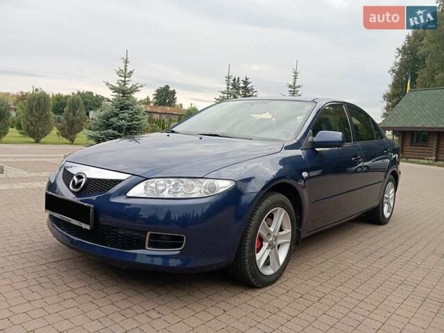 Синий Мазда 6, объемом двигателя 2 л и пробегом 300 тыс. км за 3900 $, фото 3 на Automoto.ua