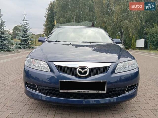 Синий Мазда 6, объемом двигателя 2 л и пробегом 300 тыс. км за 3900 $, фото 1 на Automoto.ua