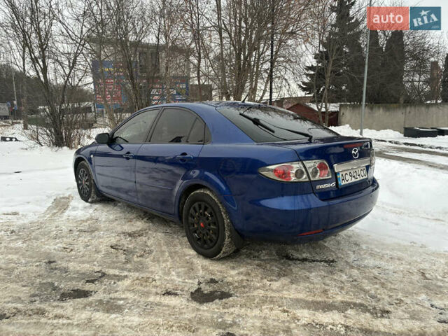 Синий Мазда 6, объемом двигателя 1.8 л и пробегом 176 тыс. км за 4000 $, фото 5 на Automoto.ua