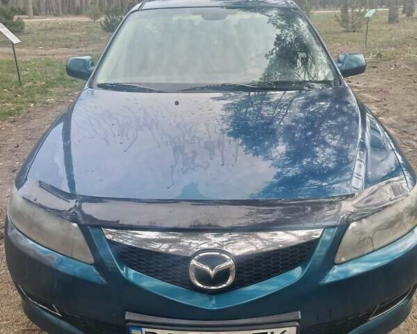 Синій Мазда 6, об'ємом двигуна 2 л та пробігом 337 тис. км за 3800 $, фото 2 на Automoto.ua