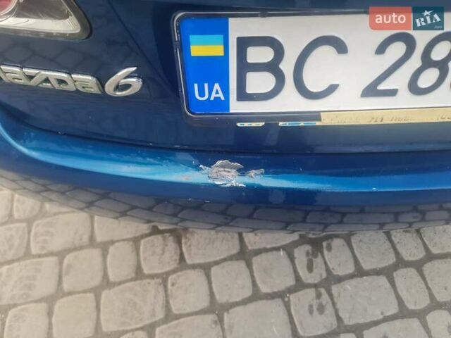Синий Мазда 6, объемом двигателя 2 л и пробегом 338 тыс. км за 3500 $, фото 2 на Automoto.ua