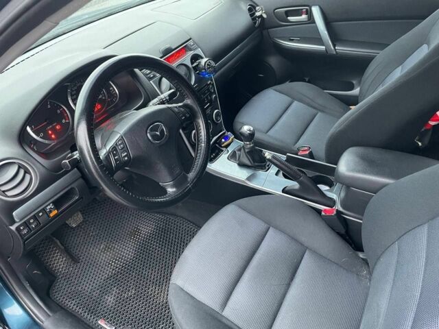 Синий Мазда 6, объемом двигателя 2 л и пробегом 280 тыс. км за 4900 $, фото 6 на Automoto.ua