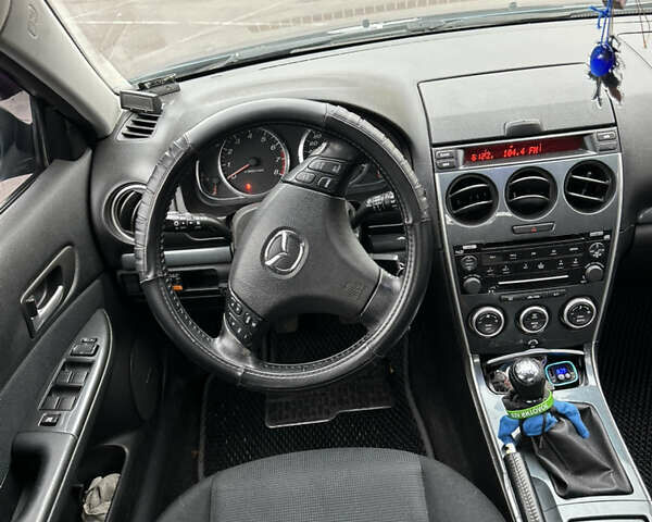 Синий Мазда 6, объемом двигателя 2 л и пробегом 177 тыс. км за 5500 $, фото 9 на Automoto.ua